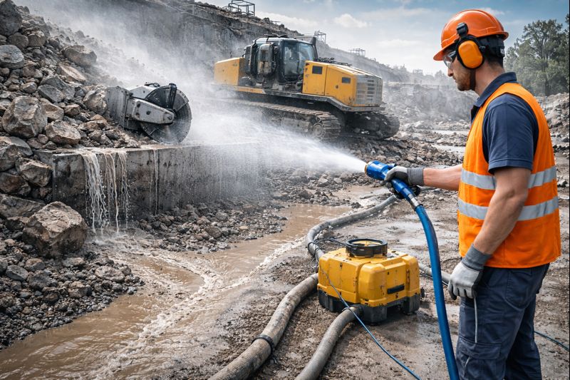 Control de polvo y lodos