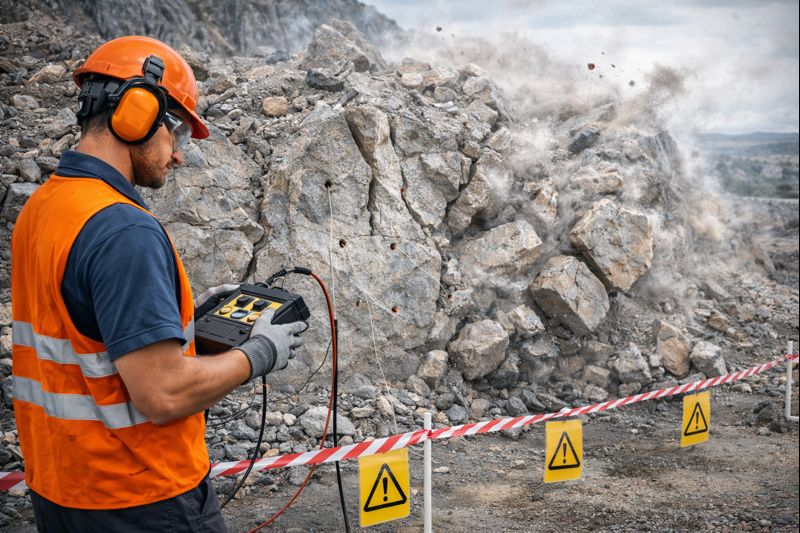 Fragmentación de roca sin sobresaltos Rocacrete