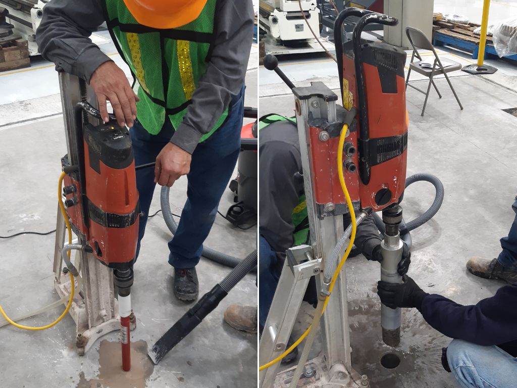 Equipos y herramienta diamantada para pases, cortes y demoliciones 3